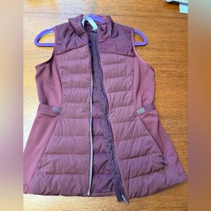 Lululemon Athletica Maroon Puffer Vest